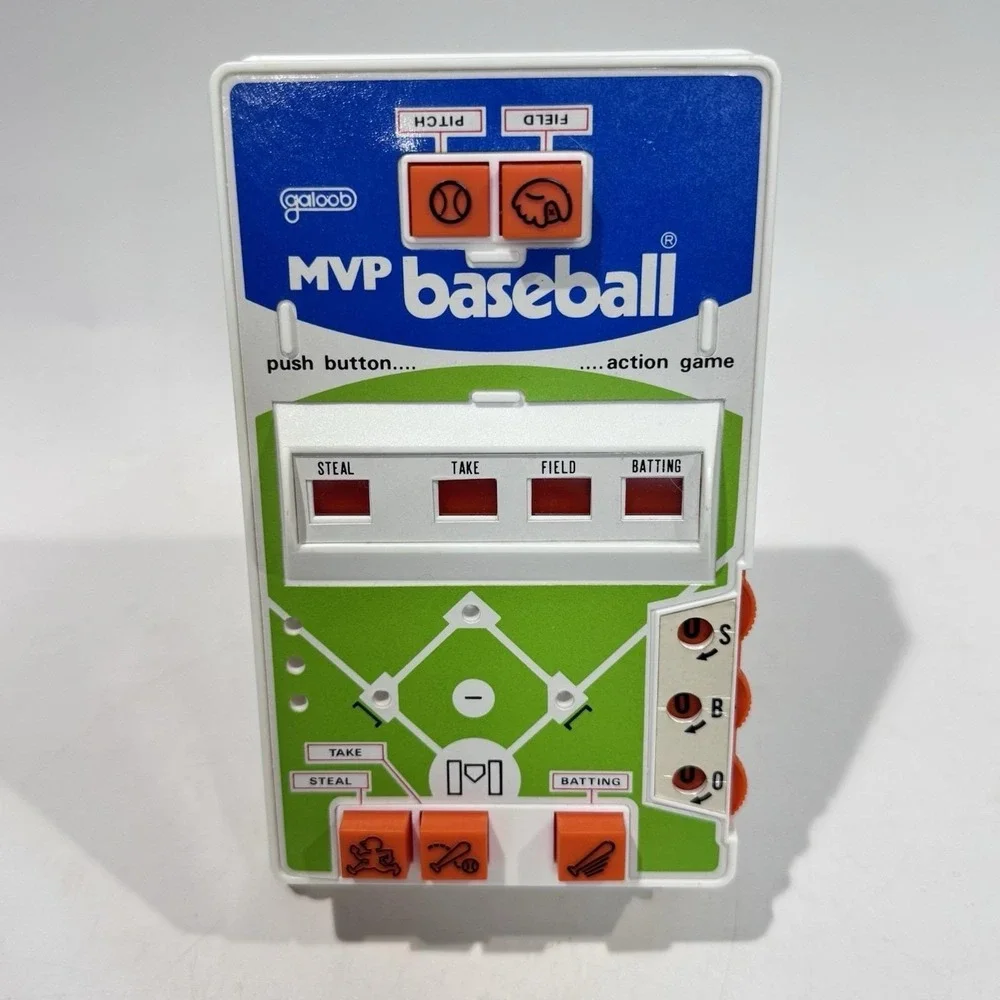 Vintage 1978 Galoob MVP baseball Hand Held Electric Action Game No 5003 Complete